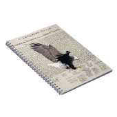 Declaration of Independence Bald Eagle Notebook ノートブック (右側)