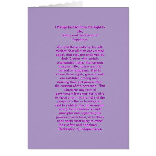 Declaration of Independence jGibney The MUSEUM Zaz (正面)