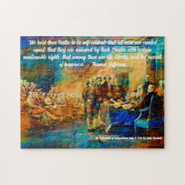Declaration of Independence, July 4, 1776 ジグソーパズル