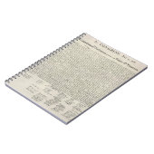 Declaration of Independence Notebook ノートブック (左側)
