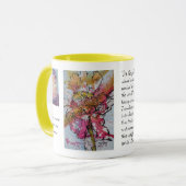 Declining Zinnia 001 / Artist Larry Lerew マグカップ (正面左)