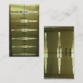 Decoのスタイルのエレベーター 名刺 (正面/裏面)