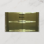 Decoのスタイルのエレベーター 名刺 (裏面)