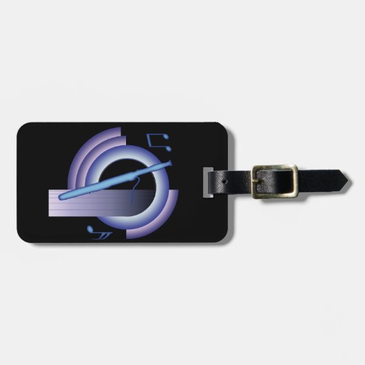 Decoのバスーン ラゲッジタグ (正面横)