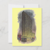 Decoのレトロのスタイルは発表の超高層ビルを動かしました 案内状 (正面)