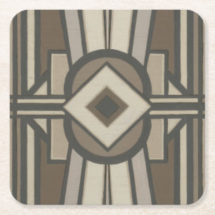 Decoの中立パネルII スクエアペーパーコースター