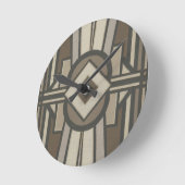 Decoの中立パネルII ラウンド壁時計 (傾斜)