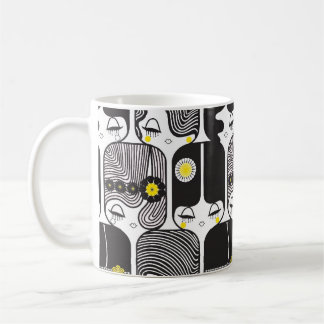 decoの人形のマグ1 コーヒーマグカップ