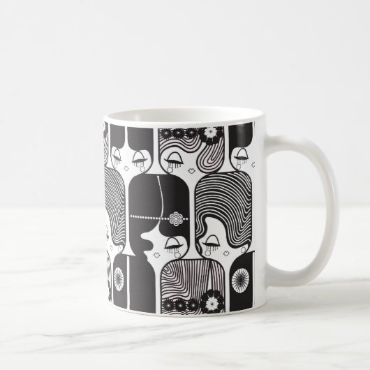 decoの人形のマグ2 コーヒーマグカップ (右)