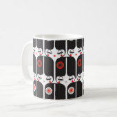 decoの人形のマグ3 コーヒーマグカップ (正面左)