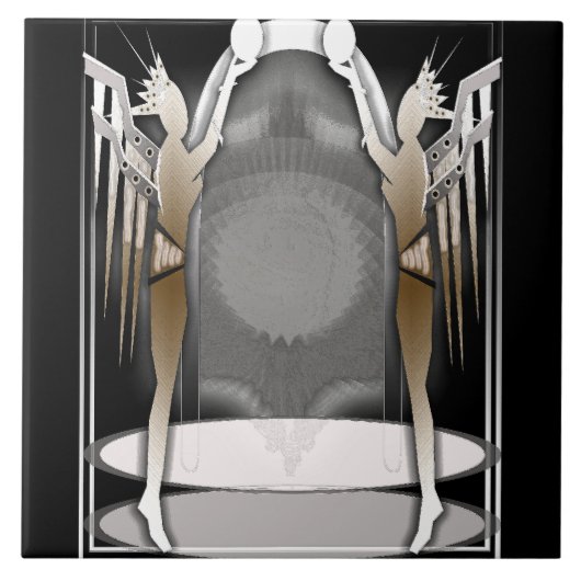 decoの天使 タイル (正面)