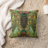 Decoの蝉 クッション (ブランケット)