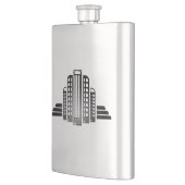 Decoの銀製の単にフラスコ フラスク (左)