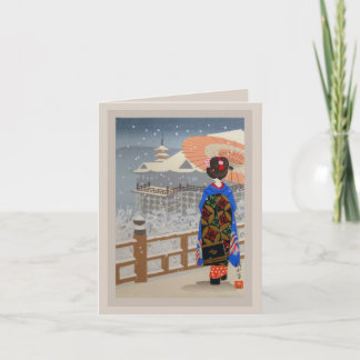 Decoクリス日本のマスグリーティングカード シーズンカード