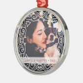 Decoフレームフォト メタルオーナメント (左)