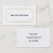 Decoフレーム|の名刺 名刺 (正面/裏面)