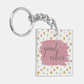 Deco柔らかいIVの|よい感情 キーホルダー (正面左)