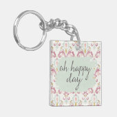 Deco柔らかいVI | Oh幸せな日 キーホルダー (正面左)