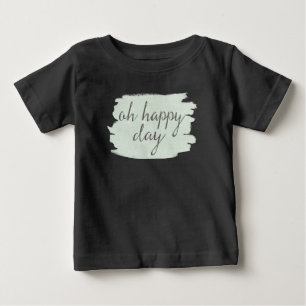 Deco柔らかいVI Oh幸せな日 ベビーTシャツ