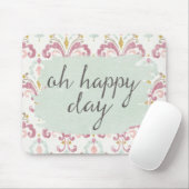 Deco柔らかいVI | Oh幸せな日 マウスパッド (マウス)