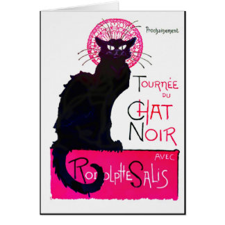 Deco猫のピンクおよび黒