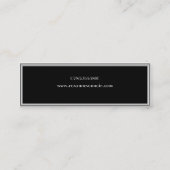 Deco スキニー名刺 (裏面)