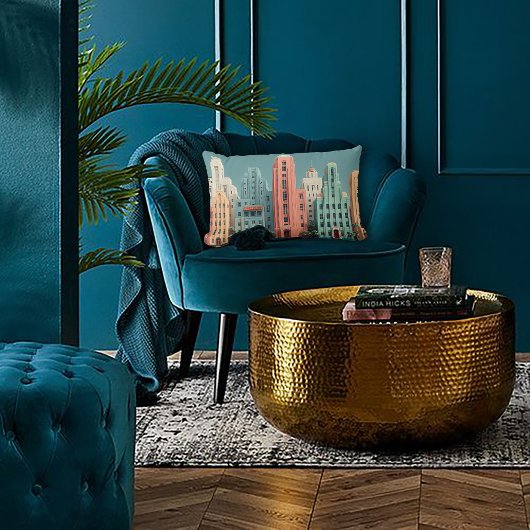 Deco Architecture Dreamscape ランバークッション