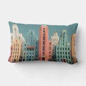 Deco Architecture Dreamscape ランバークッション (裏面)