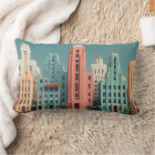 Deco Architecture Dreamscape ランバークッション (ブランケット)