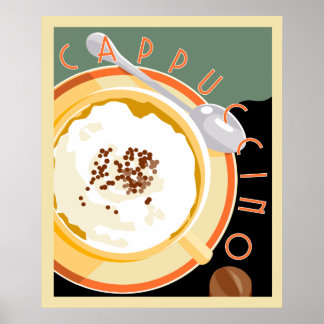 Deco Cappuccino ポスター