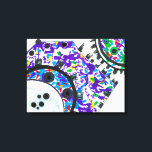 Deco Cogsキャンバス印刷 キャンバスプリント<br><div class="desc">「デコ・コーグ」は素晴らし抽象芸術機インスパイア械の作品。ファインアートキャンバスプリント名手アーティストのMary Zimmermanがキャンバス印刷として利用可能！芸術の一つエレガントで部屋を変えろ！</div>