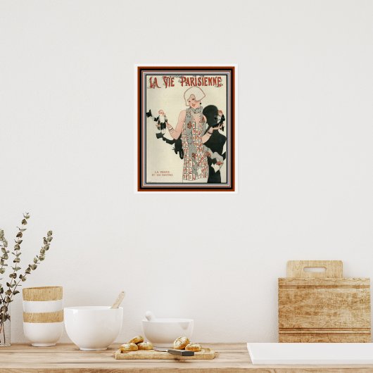 Deco Cover for La Vie Parisienne 16 x20 ポスター (キッチン)