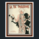 Deco Cover for La Vie Parisienne 16 x20 ポスター<br><div class="desc">Vintage,  French- Deco Magazine cover 16 x 20</div>