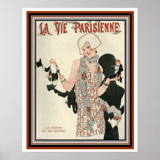 Deco Cover for La Vie Parisienne 16 x20 ポスター (正面)