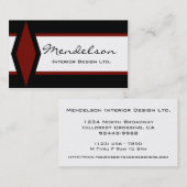 Deco Decor Rouge Design Companyの名刺 名刺 (正面/裏面)