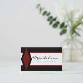 Deco Decor Rouge Design Companyの名刺 名刺 (スタンド正面)