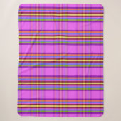 Deco Diamond Plaid DD シェルパブランケット (正面)