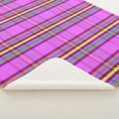 Deco Diamond Plaid DD シェルパブランケット (3/4)