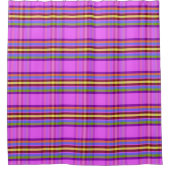 Deco Diamond Plaid DD シャワーカーテン (正面)