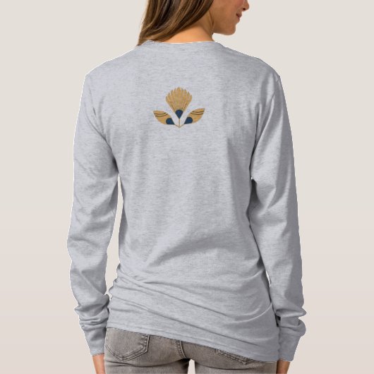 DECO DIVAシャツ（グレー） Tシャツ (裏面)