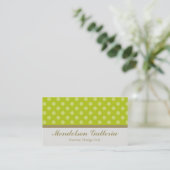 Deco Dots Green Design Company 名刺 (スタンド正面)