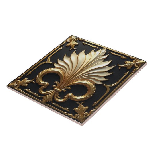 Deco Fleur Royale タイル (側面)