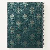 Deco Glamour Reimagined ノートブック (裏面)