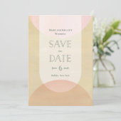 Deco-inspired Save the Date セーブザデート (スタンド正面)