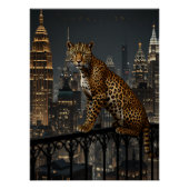 Deco Leopard: Art Deco Elegance ポスター (正面)