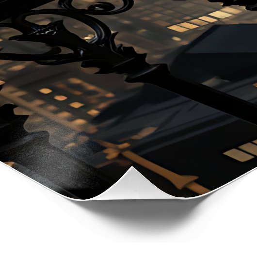 Deco Leopard: Art Deco Elegance ポスター (コーナー)