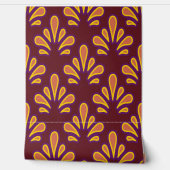 Deco Ploomf Yellow 壁紙 (ほどく)