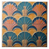 Deco Seashell Fanfare タイル (正面)