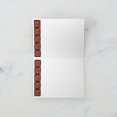 Decofiedのバラ(両方からのありがとう) サンキューカード (内部)