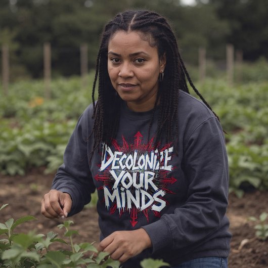 Decolonize Your Minds (Points) スウェットシャツ